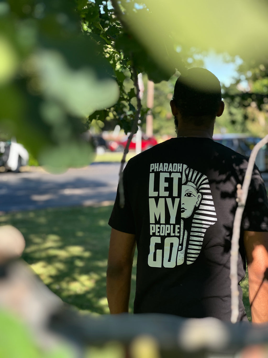 Pharaoh Let My People Go Black Tee